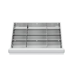 WS24 Schubladeneinteilung Metalleinteilung BLH 150/175 mm Innenmaß 600 x 450 mm - WS24-100246