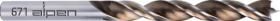 Spiralbohrer TIMBER TWIST D.2,5mm Gesamt-L.57mm ALPEN