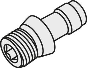 Torx-Senkkopfschraube ISO US 4008-T15P Bruttogewicht 0,7g PRAMET