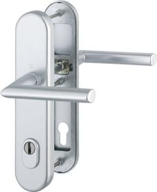 HOPPE Schutzgarnitur Stock.1140/3332ZA/3410 Alu.F1 92mm 67-72mm - 3666465