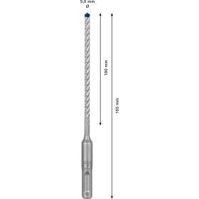 Bosch 10x Expert SDS plus-7X Hammerbohrer 5 x 100 x 165 mm - 2608900158