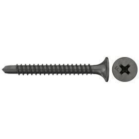 fischer Schnellbauschraube 3,5 x 25 Trompetenkopf Feingew. Kreuzschlitz PH schwarz phosphatiert - 577771