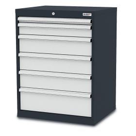 WS24 Schubladenschrank Schubladen: 1 x 50 1 x 100 3 x 150 1 x 200 B x T x H 700 x 575 x 920 mm - WS24-100265