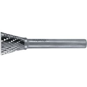 RUKO Hartmetall-Frässtift WKN Ø 6 mm Kopflänge 8 mm Schaft-Ø 6 mm Verzahnung KVZ 4 - 116239