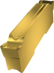 Wendeschneidplatte ISO GL4-D400G02L06-PR:G8330 Breite 4mm PVD beschichtet Gold