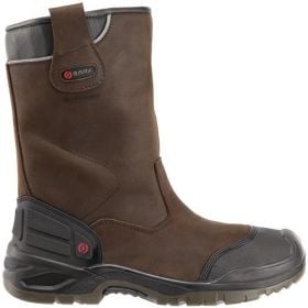 Sicherheitsschlupfstiefel Hercules Gr.43 braun S3 SRC WR EN20345 Leder BAAK