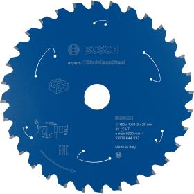 Bosch Kreissägeblatt Expert for Stainless Steel für Akku-Handkreissägen 150 x 1,6 x 20 32 Zähne - 2608644532