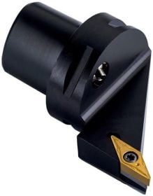 Klemmhalter ISO C5-SVHBL-35060-16 D.50mm m. Polygonkupplung Linkslauf