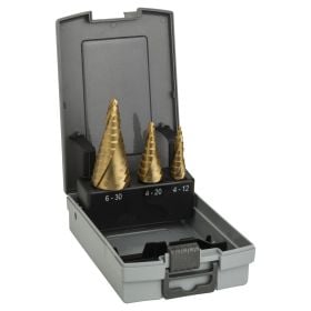 Bosch Stufenbohrer HSS-TiN-Set, 3tlg. 4-12 / 4-20 / 6-30 - 2608587432