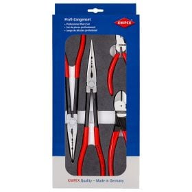 Knipex Zangen-Set 4tlg. in Schaumstoffeinlage - 002001V16