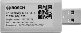 BOSCH Zubehör für Klimageräte G 10-3 IP-Gateway für Split-Klimagerät CL3000i
