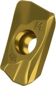 Fräswendeschneidplatte ISO ADMX 11T302SR-M:M8330 D.2,9mm PVD beschichtet Gold