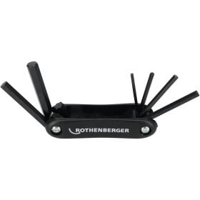 ROTHENBERGER Innensechskant-Set, Klapph., 7-teilig, 2,5-10mm - 70301