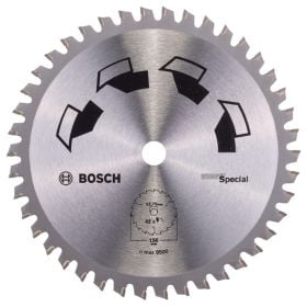 Bosch Kreissägeblatt SPECIAL D= 156 mm Bohrung= 12,75 mm Z= 42 - 2609256898