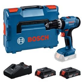 Bosch Akku-Schlagbohrschauber GSB 18V-25, 2 x Akku GBA 18V 2.0Ah in L-BOXX