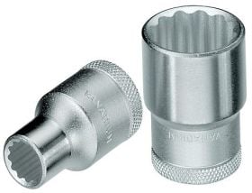 Gedore Steckschlüsseleinsatz D 19 1/2″ 12-kant SW 7/8" / 22,23 mm - 6137540