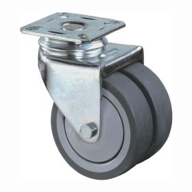 BS Rollen Doppel-Lenkrolle Ø 75 mm 80 kg - B100.A85.075