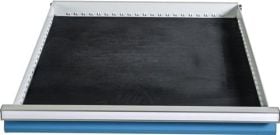Schubladengummieinlage schwarz - 160A