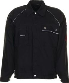 Planam Bundjacke Canvas 320 Größe 48 schwarz / schwarz - 2114048