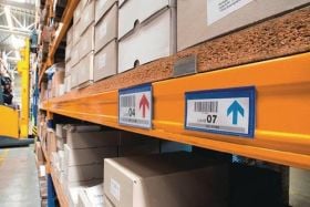 Durable Etikettentasche B297xH210mm blau - 1745-07