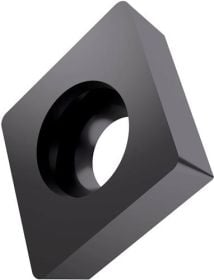 Drehwendeschneidplatte ISO CCMW 060204:T6310 Bohrungs-D. 2,8mm PVD beschichtet