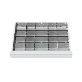 WS24 Schubladeneinteilung Metalleinteilung BLH 150/175 mm Innenmaß 600 x 450 mm - WS24-100248