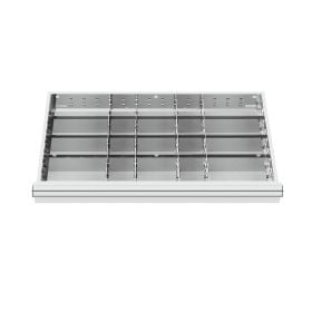 WS24 Schubladeneinteilung Metalleinteilung BLH 150/175 mm Innenmaß 800 x 450 mm - WS24-100306