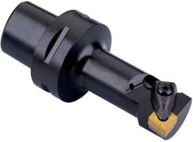 Klemmhalter ISO C4-DCLNR-13080-09 D.40mm m. Polygonkupplung Rechtslauf