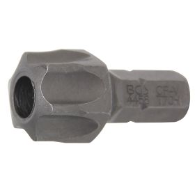 BGS Bit Antrieb Außensechskant 8 mm (5/16") T-Profil (für Torx) mit Bohrung T70 - 4458