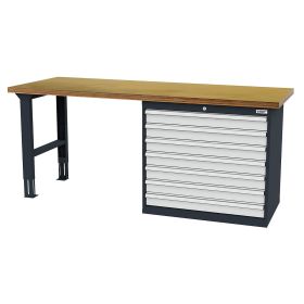 WS24 Reihenwerkbank B x T x H 2.000 x 600 x 860 mm - WS24-100321