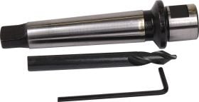 Aufnahmeschaft MK 2 m.Zentrierbohrer HM-Lochsägen 31-100mm TECWERK