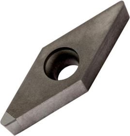 Drehwendeschneidplatte ISO VCMW 160404FN:PD1 Bohrungs-D. 4,4mm Farbe Dunkelgrau