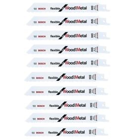 Bosch 10x Säbelsägeblatt S 922 HF Flexible for Wood and Metal