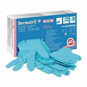 Honeywell 50x Einweghandschuhe Dermatril P 743 blau Gr. 10 - 743/10