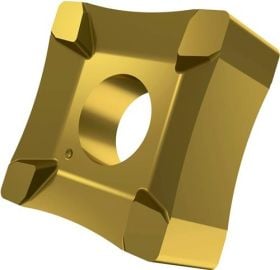 Scarfing-Schneideinsatz ISO SNMX 19-R45:6640 Radius 45mm MT-CVD beschicht. Gold