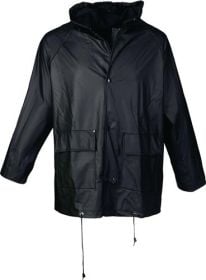 ASATEX PU Regenschutz-Jacke schwarz Größe XL - PJC/XL/10