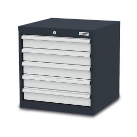 WS24 Schubladenschrank Schubladen: 5 x 100 B x T x H 600 x 575 x 620 mm - WS24-100186