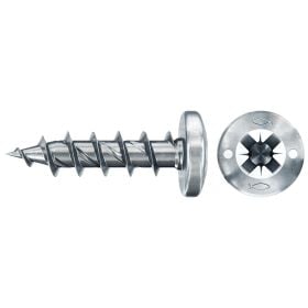 fischer Spanplattenschraube PowerFast FPF II PTF 4,5 x 16 BC 110 Panhead Innenstern TX Vollgew. - 578007