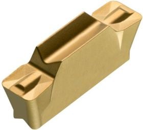 Drehwendeschneidplatte ISO LCMF 041608-M:T8330 Tiefe 3mm PVD beschichtet Gold
