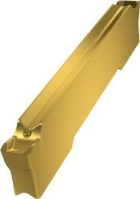 Wendeschneidplatte ISO GL2-D200M02-PR:G8330 Breite 2mm PVD beschichtet Gold