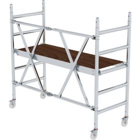 Günzburger Steigtechnik Klappgerüst 0,75 x 1,8 m Plattformhöhe 0,99 m - 115301