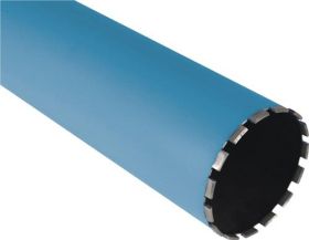 TYROLIT Diamantbohrkrone Premium D.152mm L.450mm f.Beton 1 1/4 Zoll - 34017778