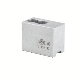 Röhm Aufsatzbacken Größe 400-800, 2-Backen-Satz, härtbar Spitzverzahnung 90° - 133151