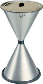 TKG Standascher D405xH770mm neusilber - 350037