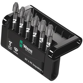 Wera Bit-Check 6 PZ Impaktor 1 - 05057692001