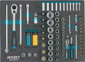 Hazet Werkzeugmodul 163-138/77 77-teilig - 163-138/77