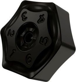 Fräswendeschneidplatte ISO HNMF 090516SN-R:M5315 Tiefe 6mm MT-CVD beschichtet