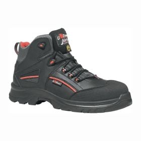UPower Sicherheitsstiefel Teak Größe 46 schwarz / rot - RR10304-46