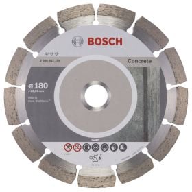 Bosch Diamanttrennscheibe Standard for Concrete 180x22,23x2x10 mm 2608602199