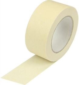Kreppband Breite 50mm Länge 50m Stärke 125µ chamois flachkrepp TRANSPAK